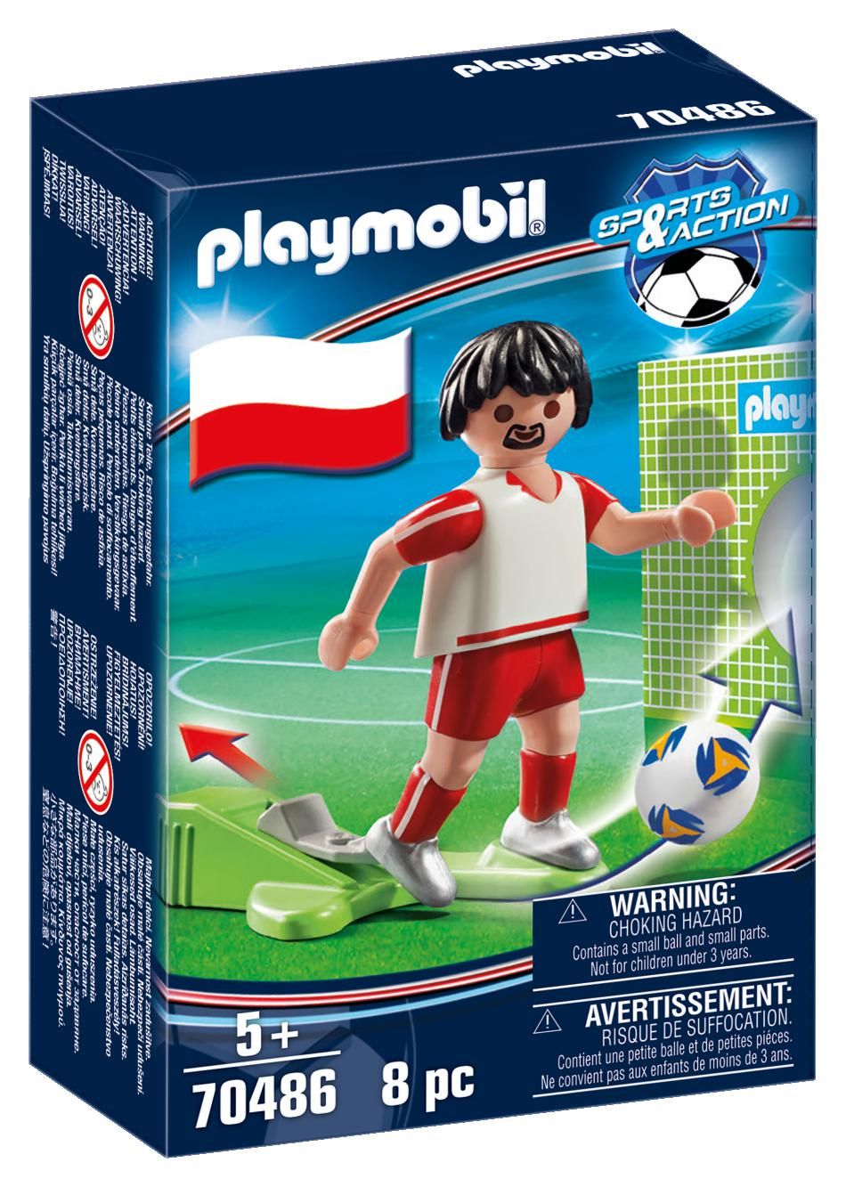 Playmobil 70486 Piłkarz reprezentacji Polski Sports&Action POLAK