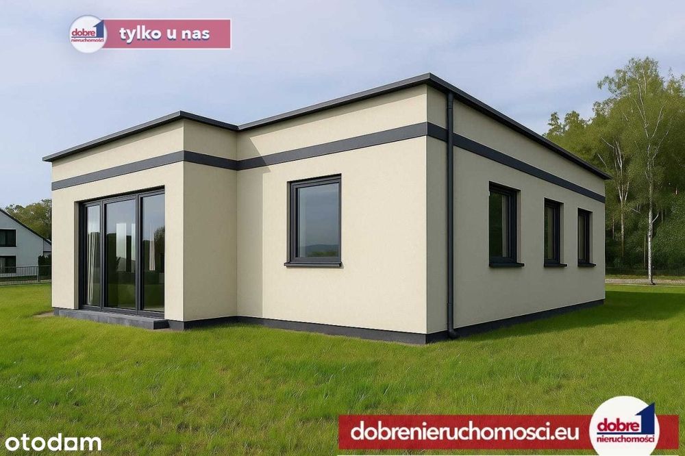 Łachowo, parterowy dom w spokojnej lokalizacji!