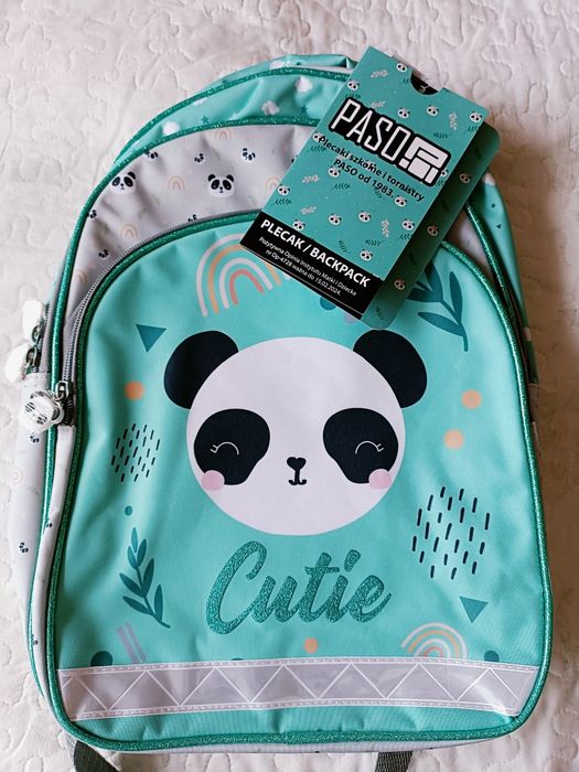 PASO Plecak szkolny Panda