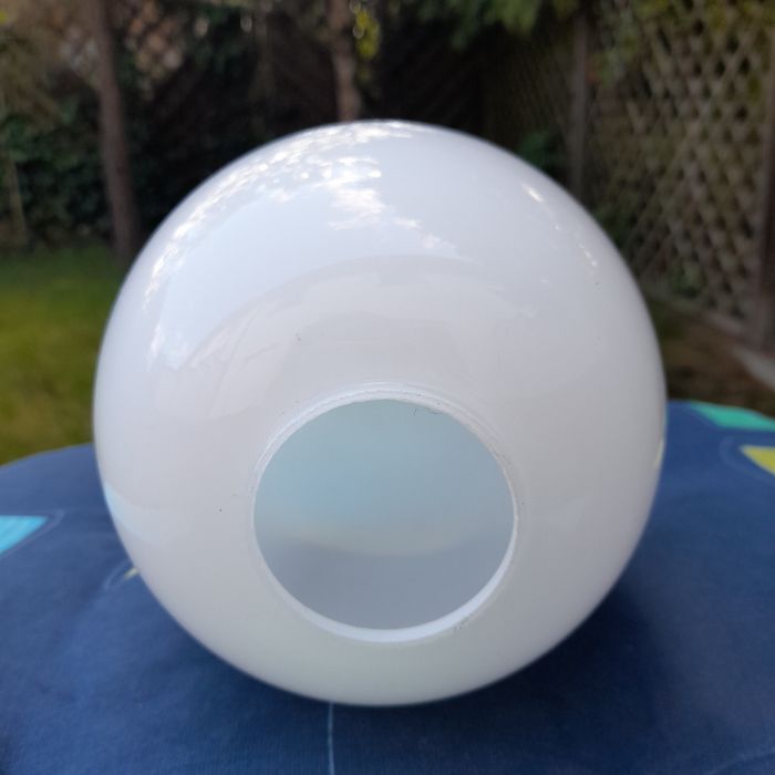 Klosz szklany okrągły ze szpicem 15cm