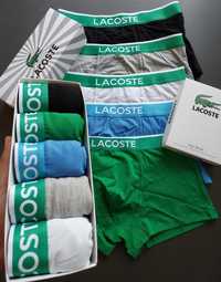 Чоловічі боксери LACOSTE. Набор мужских трусов, хлопок