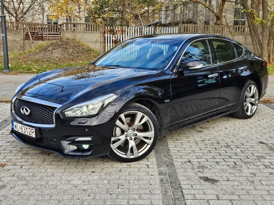 Infiniti Q70 SalonPL*Bezwypadkowy*Serwisowany*Bogata wersja wyposażenie*Zadbany*