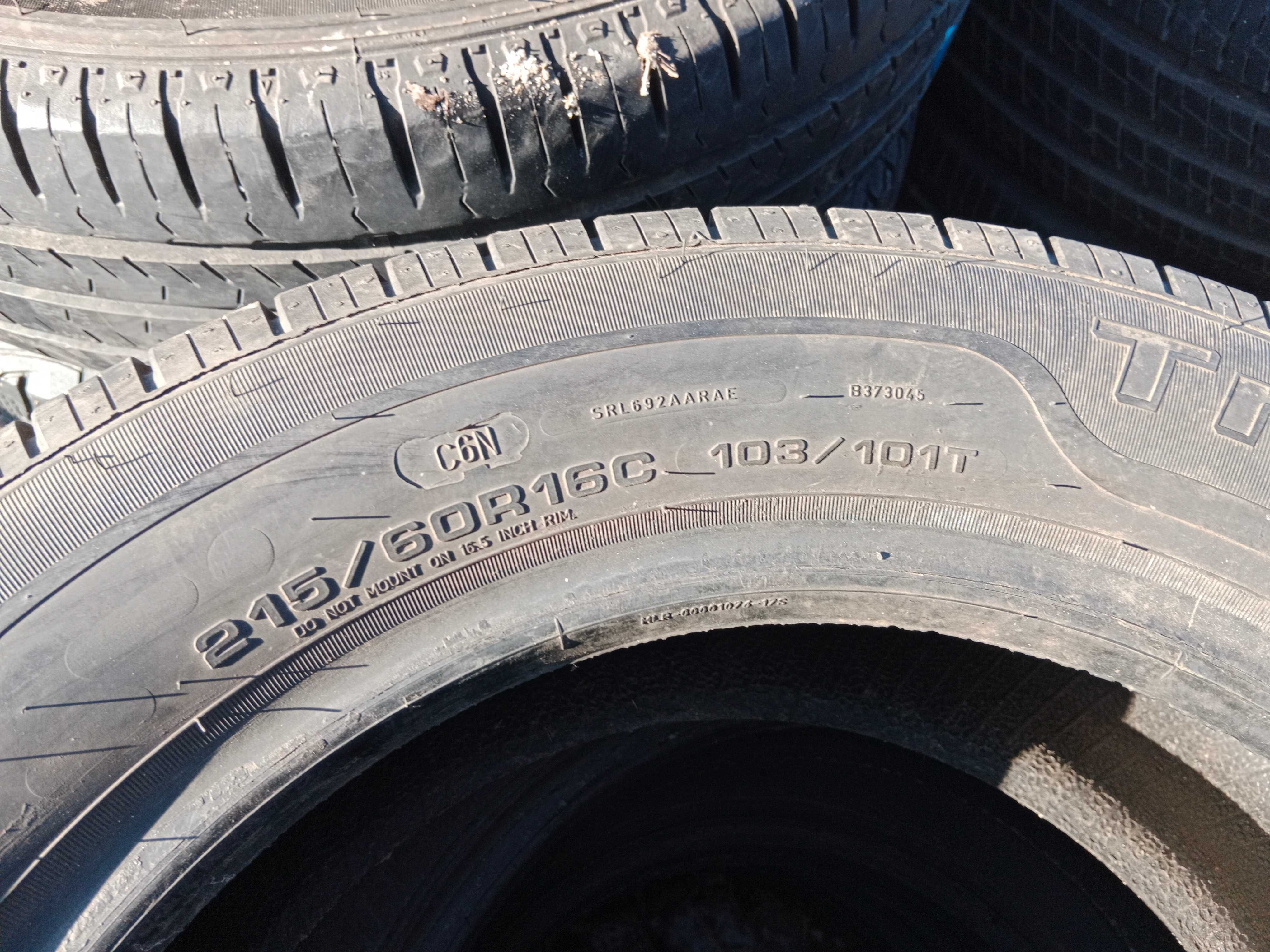 Opona używana 215/60R16C Sava Trenta 2 1szt.