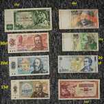 Banknoty monety kolekcja