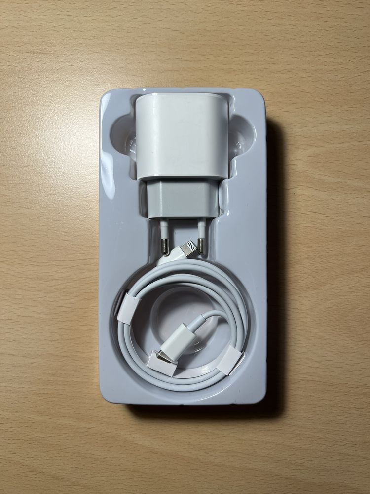 Ładowarka kostka szybka 20W USB-C + Kabel przewód do iPhone ZESTAW
