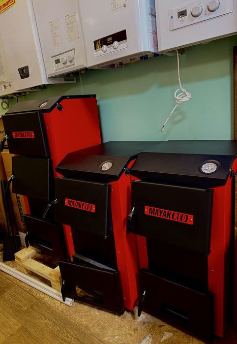 Твердотопливный котёл Маяк СТАНДАРТ- 12.14,16,20 кВт.