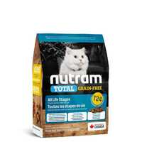 Холістик NUTRAM T24 Total GF для котів і кошенят. 1,13 кг. Нутрам