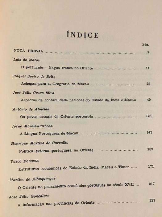 Salazar Principes d´Action / Adriano Moreira/ Províncias do Oriente