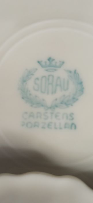 Porcelana SORAU TRIO Żary Carstens  Kolekcjonerska