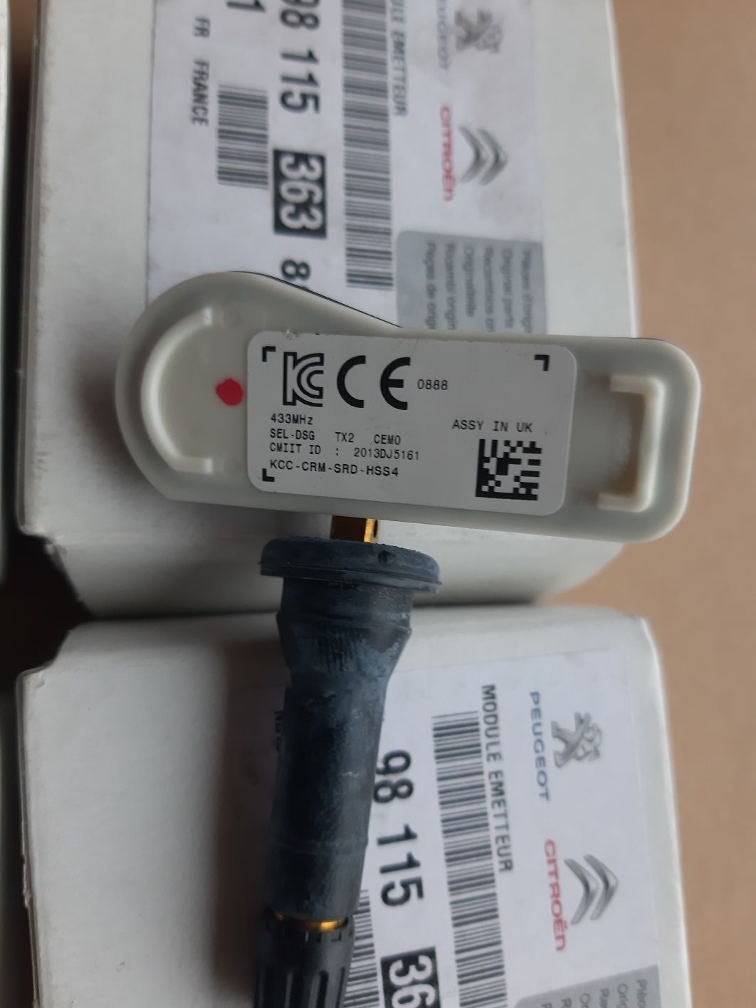 Czujniki tpms citroen ds5