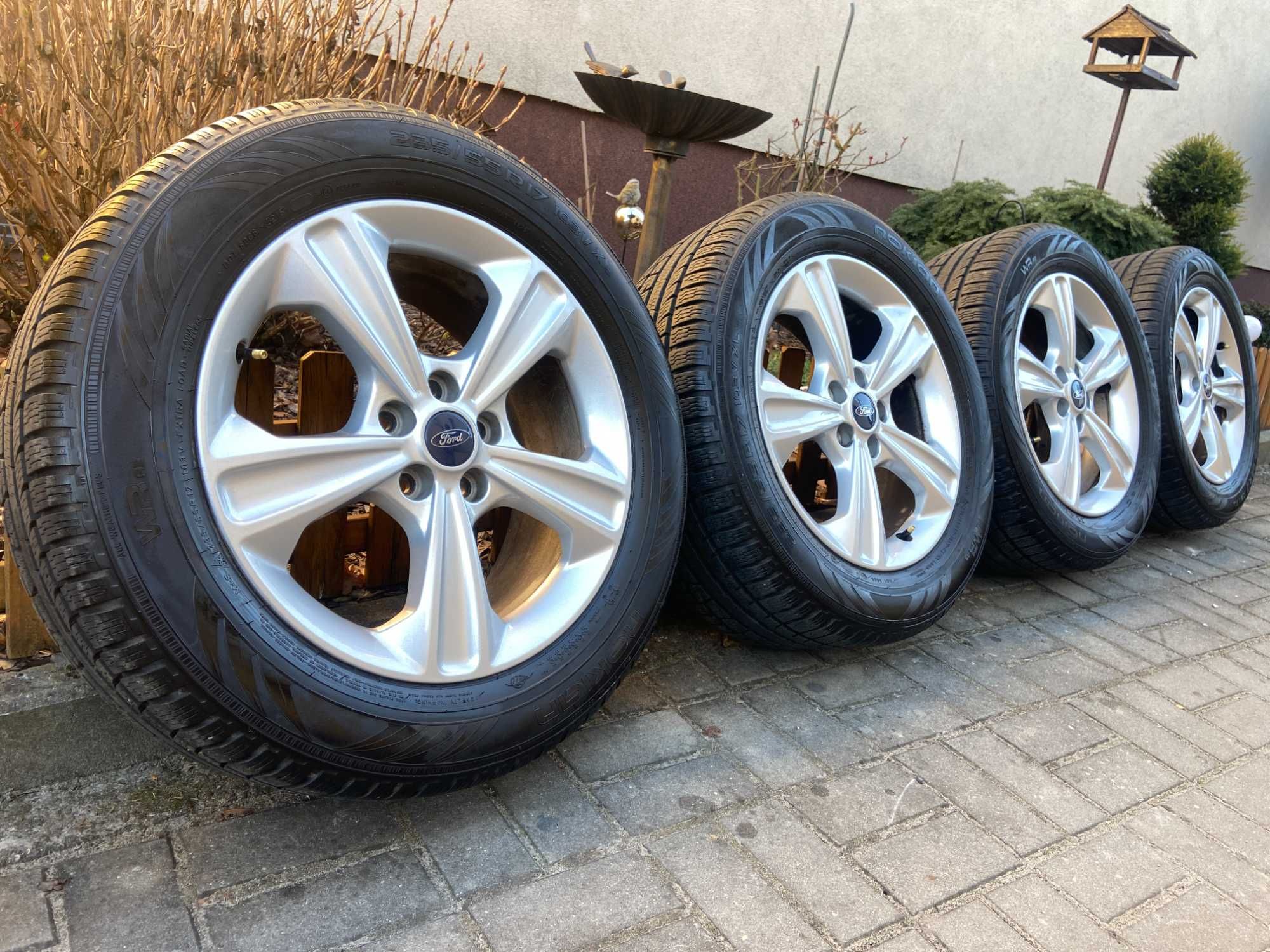 Oryginalne Alufelgi koła Ford Kuga Smax Cmax Galaxy 17 cali 5x108 zima