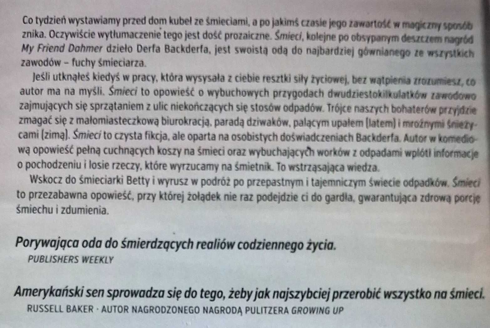 Śmieci Derf Backderf