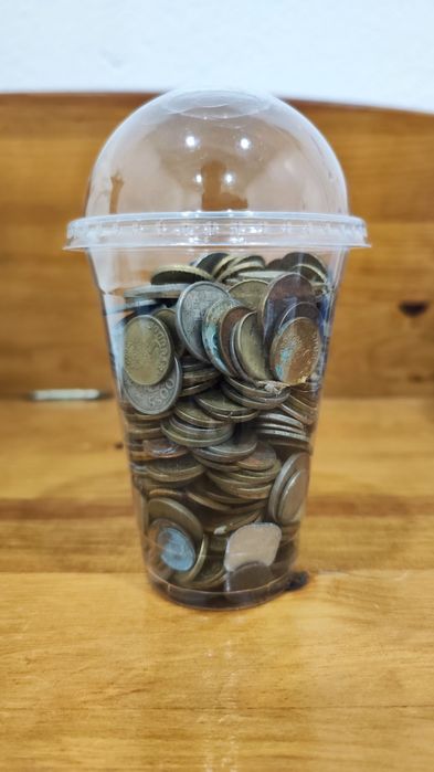 Lote de Moedas (2 copos)