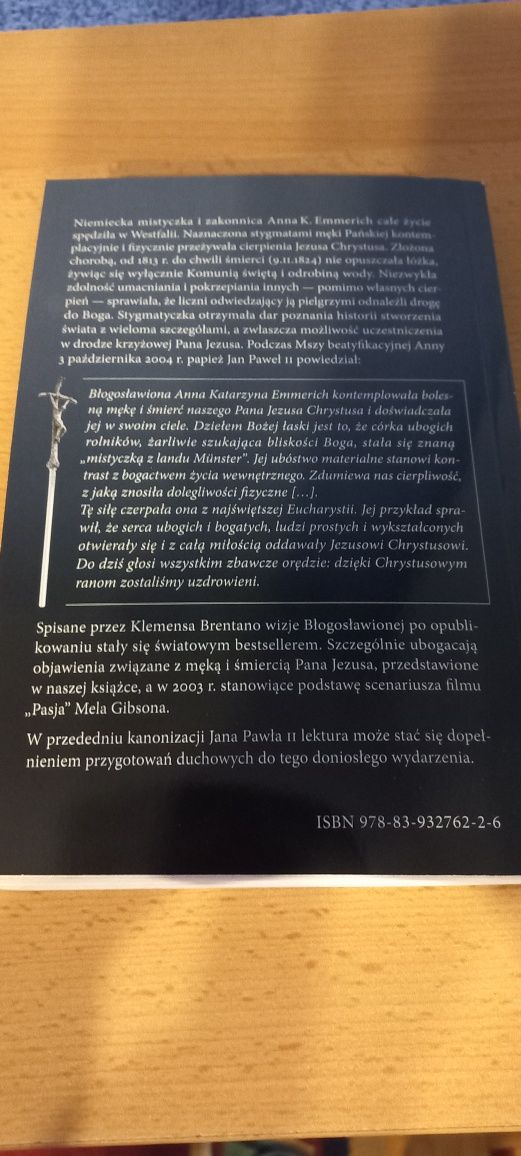 Pasja według objawień Błogosławionej Anny Katarzyny Emmerich