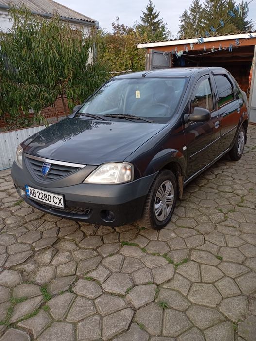 Dacia logan темно сіра 2007
