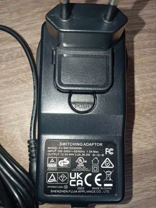 Блок живлення 12V 3A