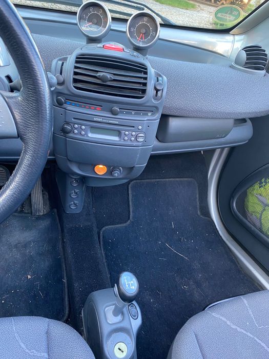 Smart cabrio z nowym dachem