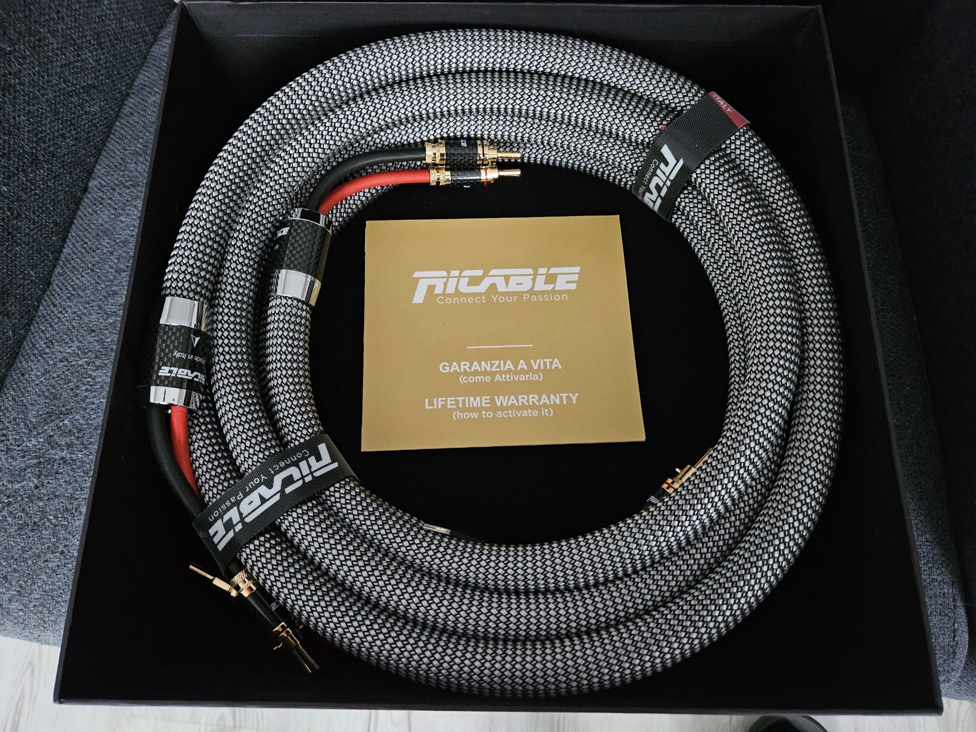 Kable głośnikowe Ricable Invictus Reference mk2 2×3m