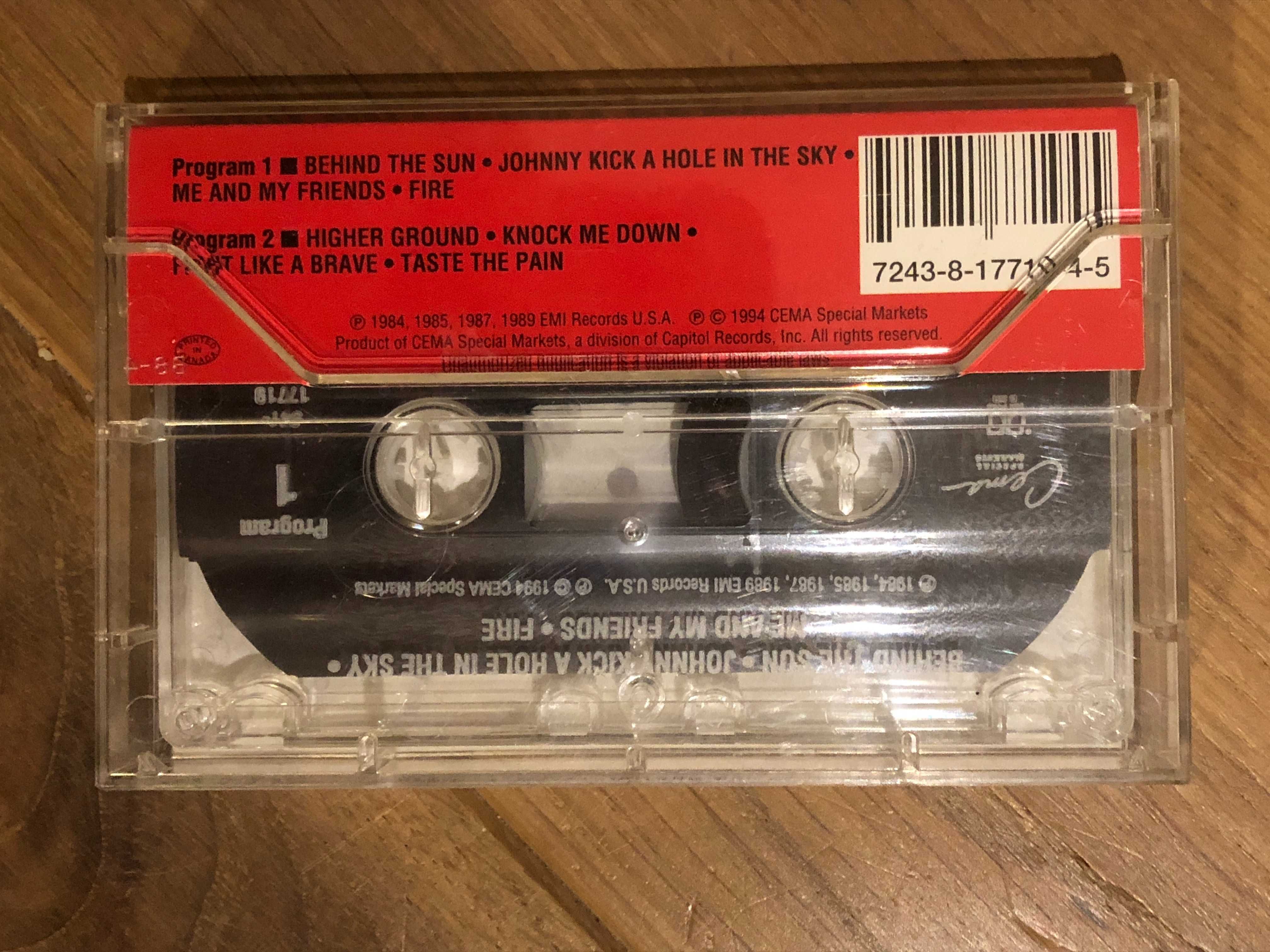 Kaseta Red Hot Chilli Peppers "Greatest Hits"