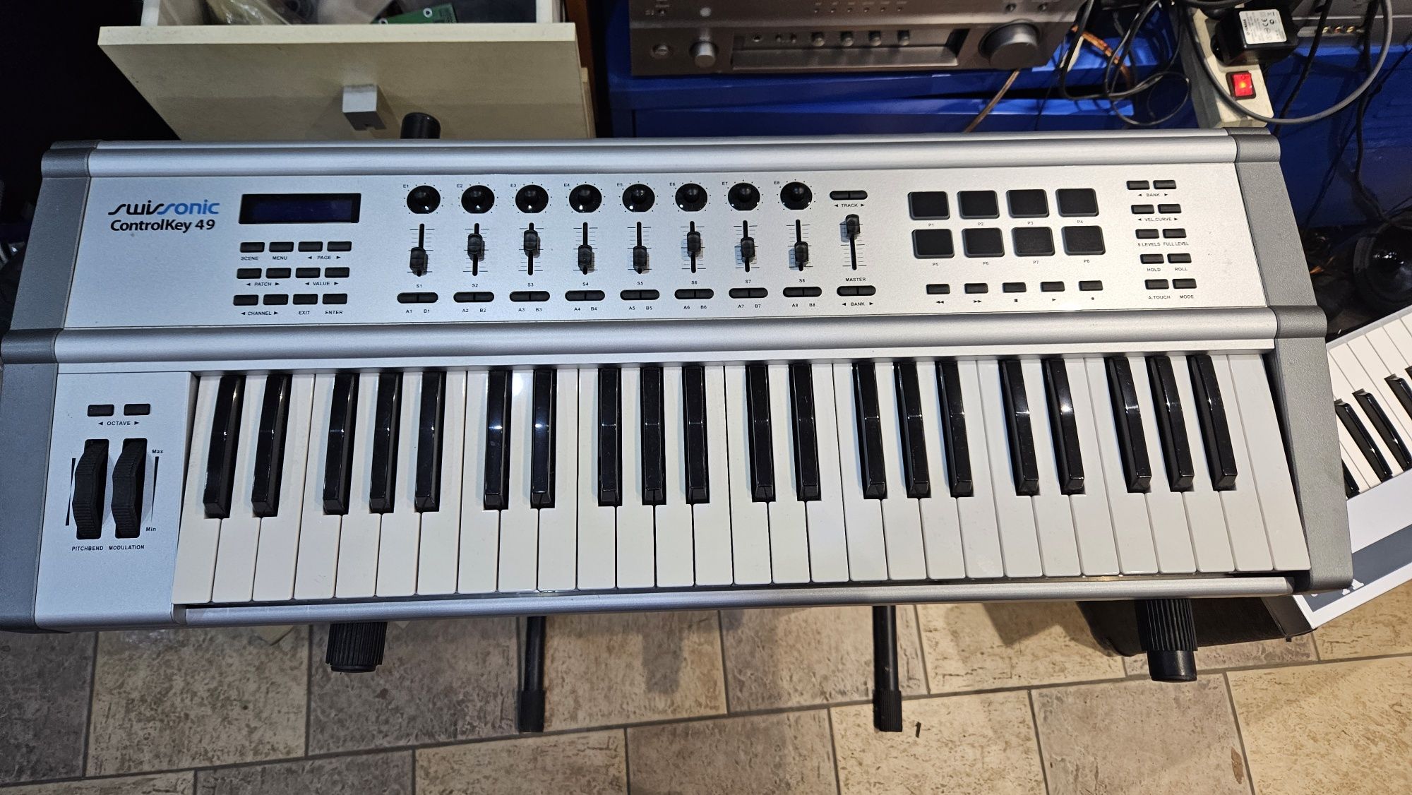 Klawiatura midi Swissonic controlKey 49