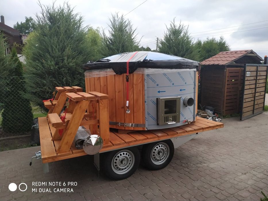 Balia na wynajem Mobilna Balia ogrodowa balia do wynajecia  jacuzzi wy