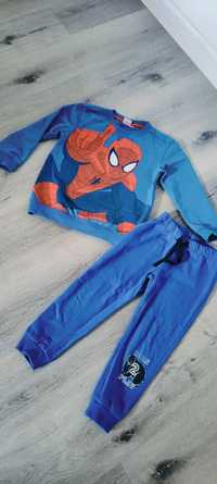 Bluza Spiderman r.116, spodnie Lupilu super stan