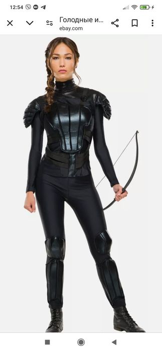 Костюм, Сойка пересмешница, Голодные игры, размер S