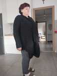 Gruby ciepły sweter kardigan r.44