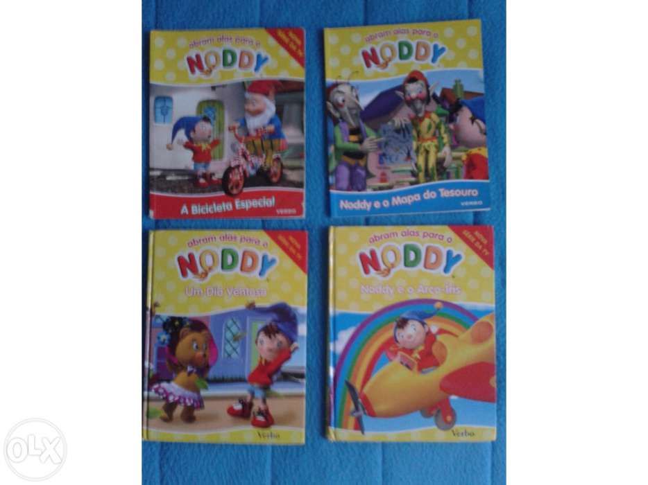 4 Livros Abram Alas para o Noddy