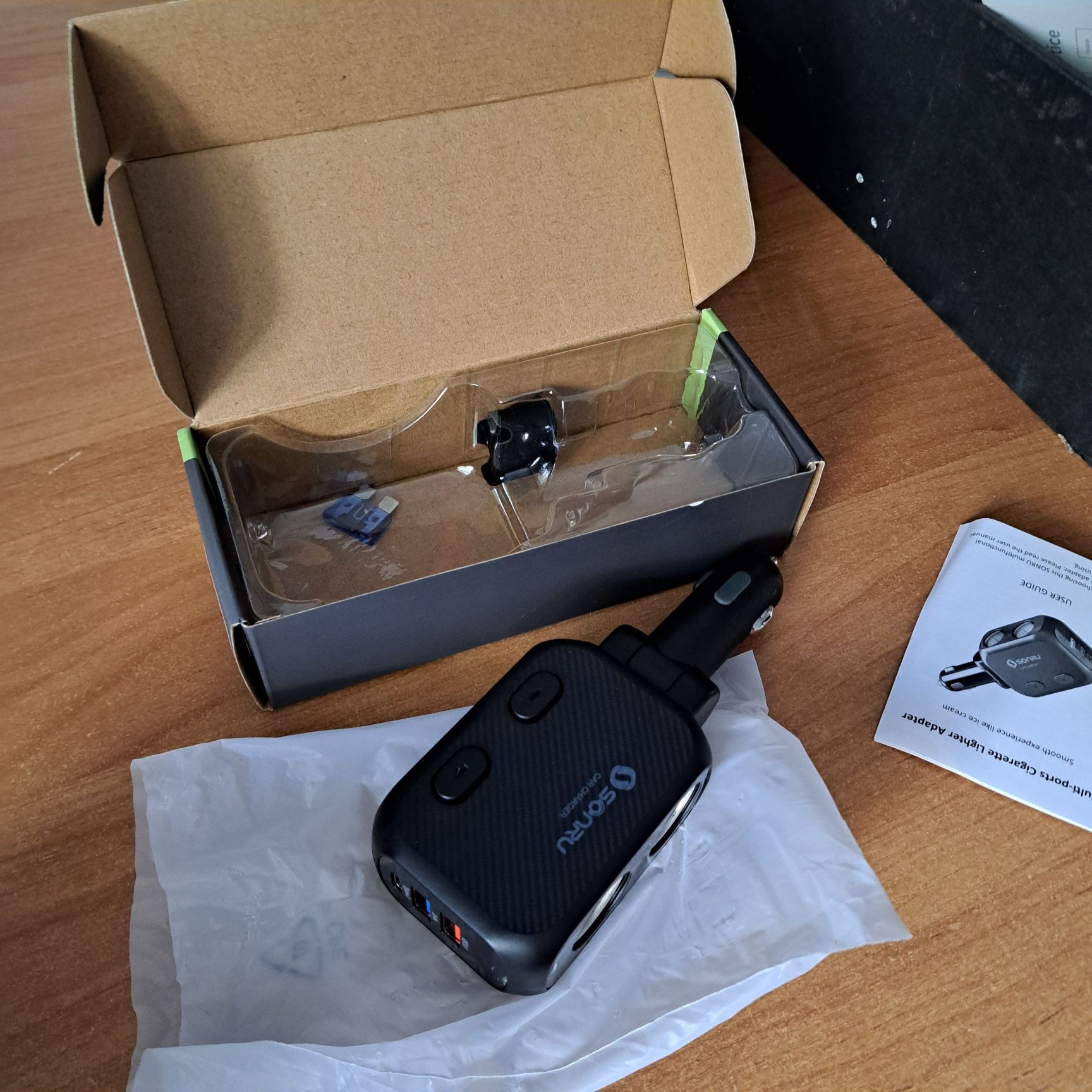 Ładowarka Samochodowa Usb C.
