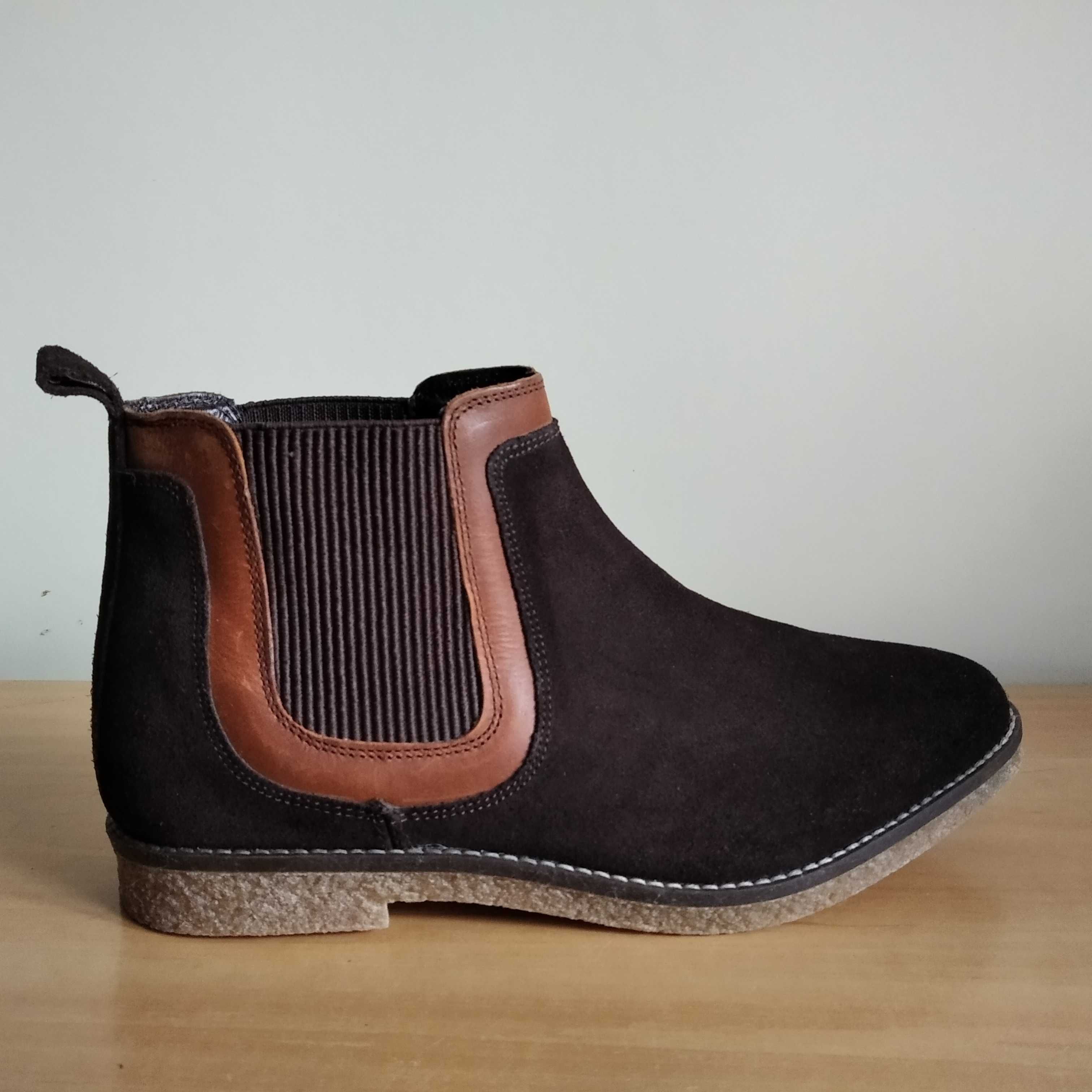 Buty męskie sztyblety chelsea boot SILVER STREET LONDON roz.eu-42