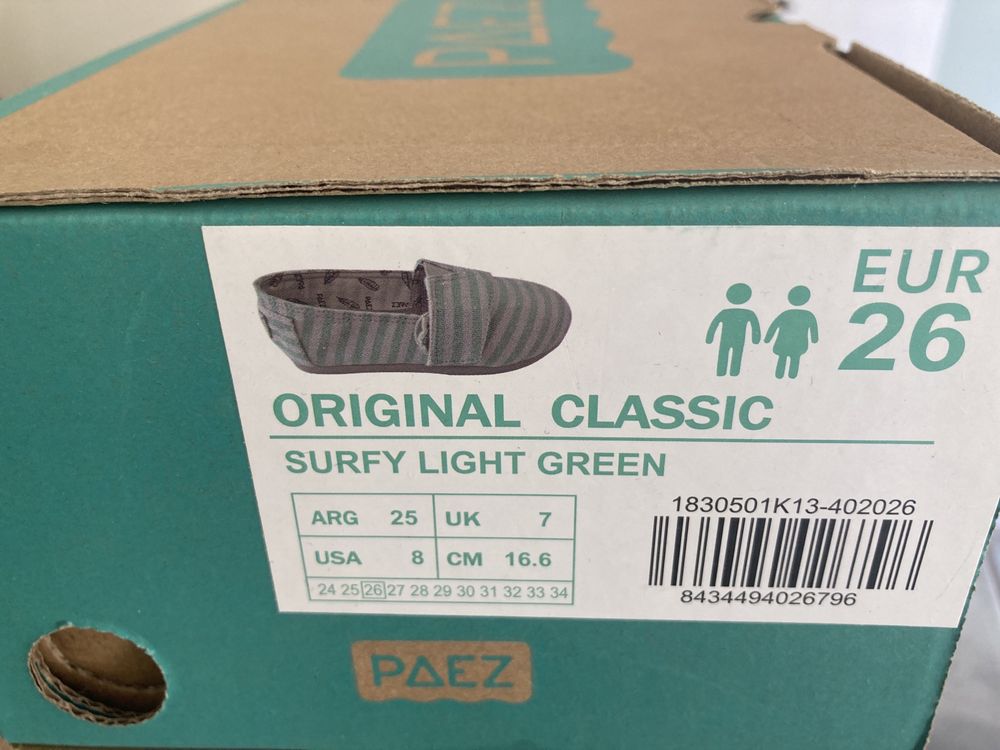 PAEZ mini novas surfy light green