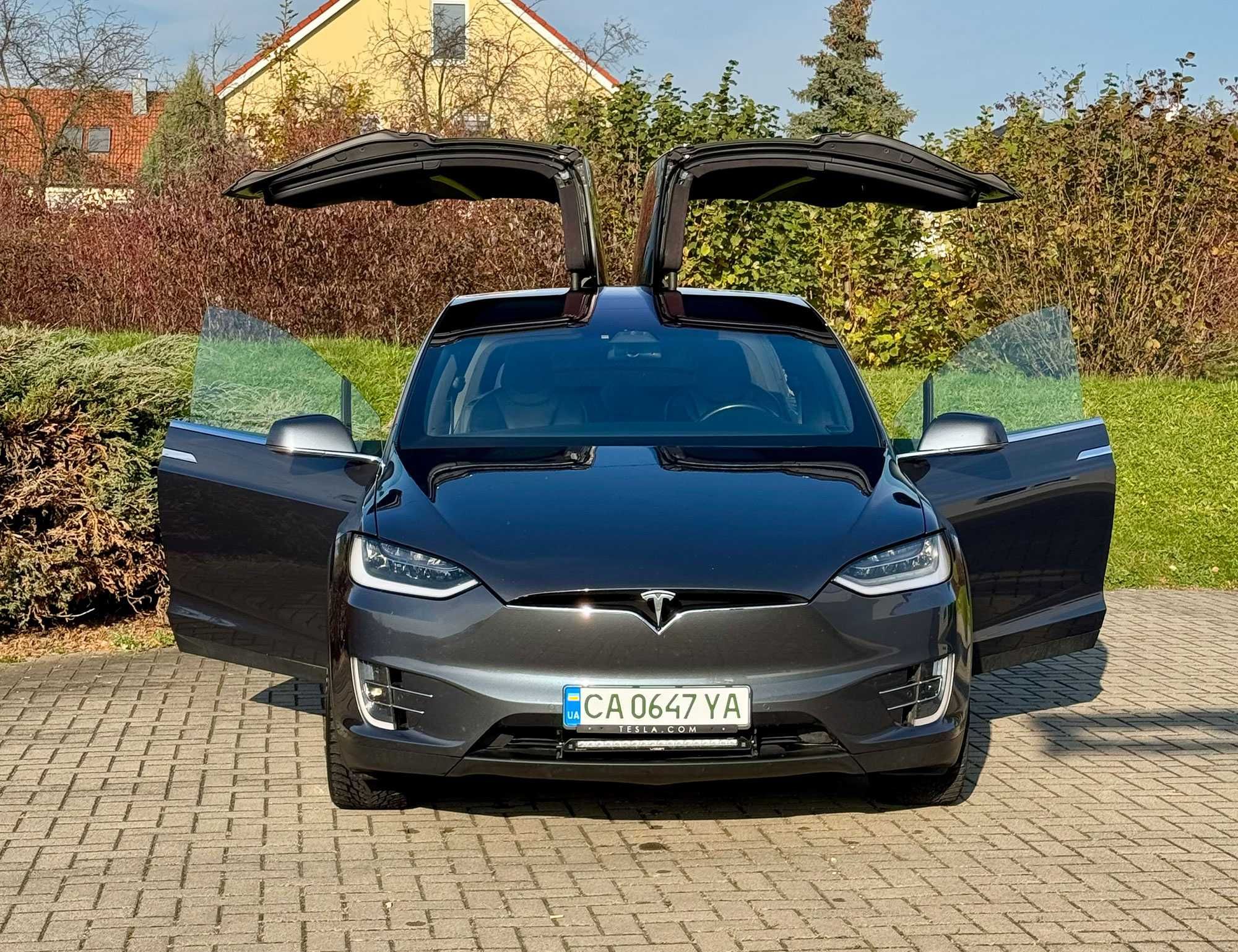 Tesla Model X 2018 D Long Range. 100 kWt. БАТАРЕЯ НА ГАРАНТІЇ!