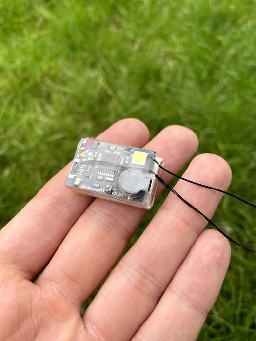 Радіомаяк tBeacon green для FPV чи авіамоделей GPS