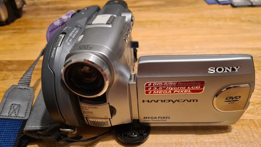 Sony Dcr-dvd301 kamera nie używana