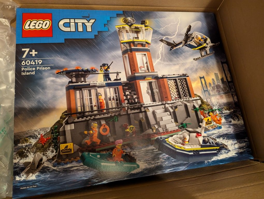LEGO 60419 Policja z Więziennej Wyspy