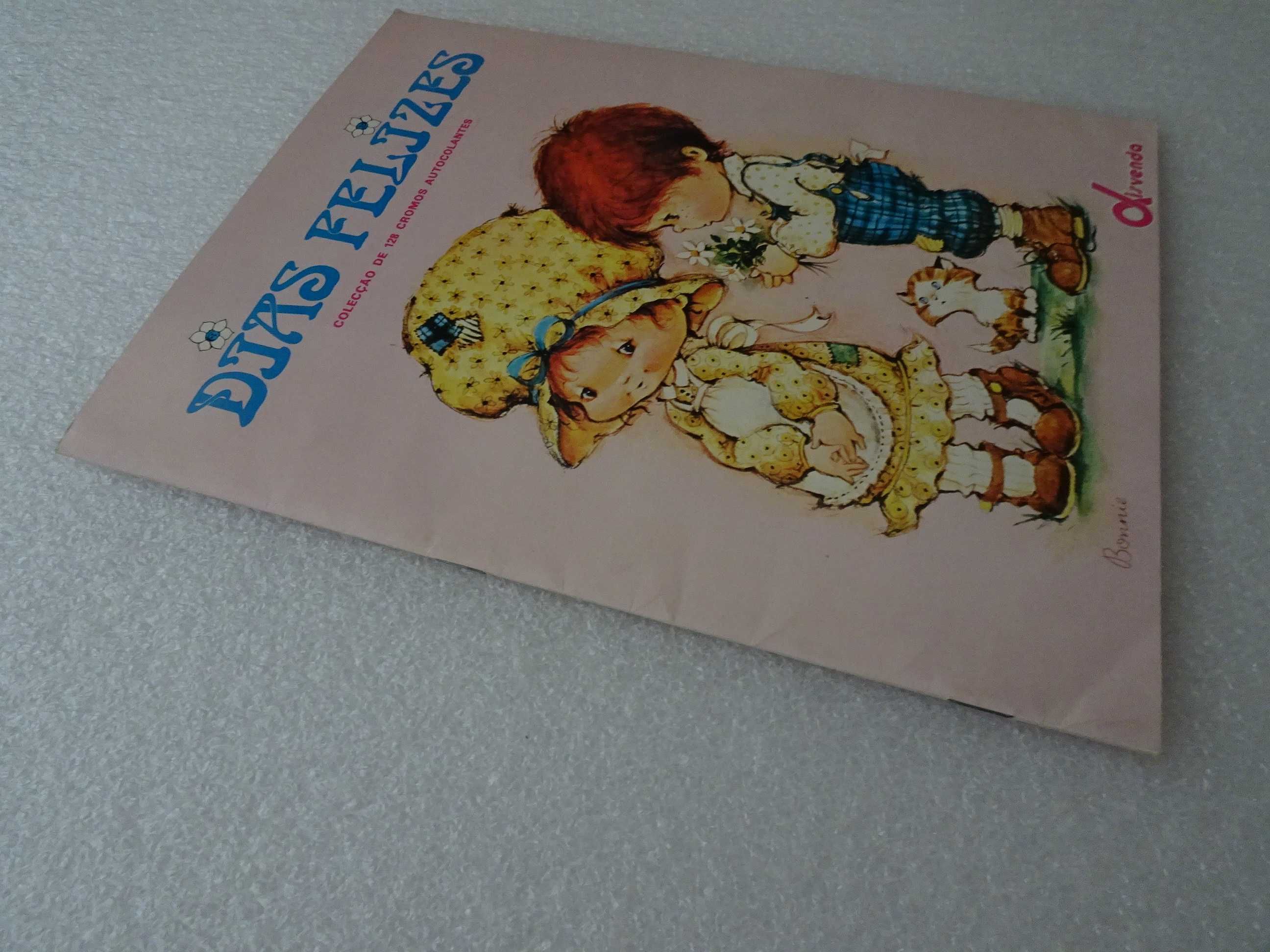 Caderneta de cromos Dias Felizes - Disvenda - Tem 27 cromos