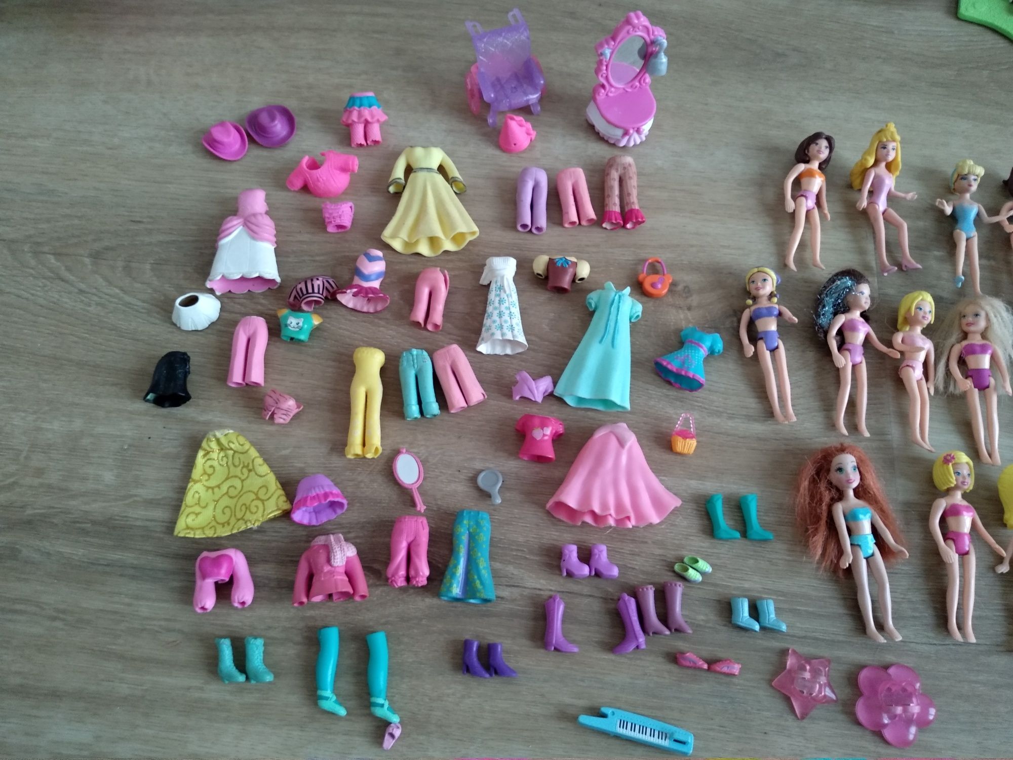 Mega zestaw Polly pocket Bluebird samochody, domki , laleczki,ubranka