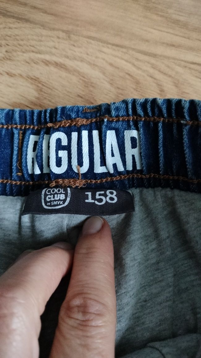 Spodnie chłopięce jeansowe Cool club 158cm
