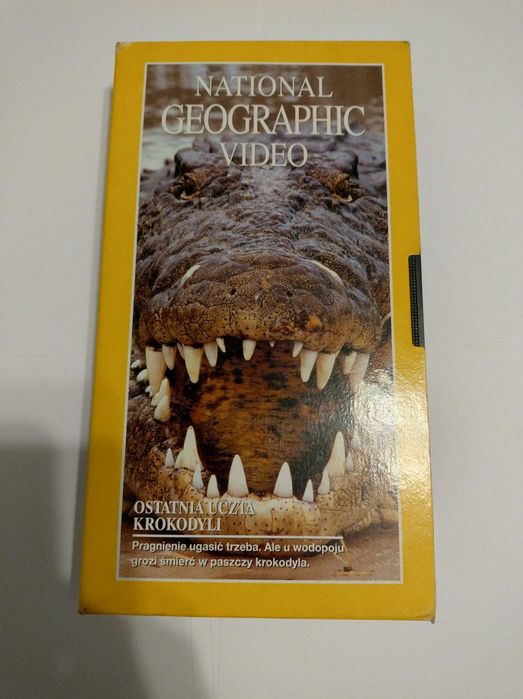 Kaseta VHS Film - National Geographic Video Ostatnia Uczta Krokodyli