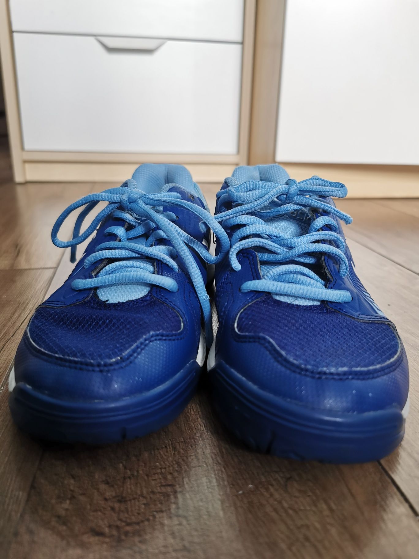 Buty sportowe asics niebieskie damskie 37 do biegania