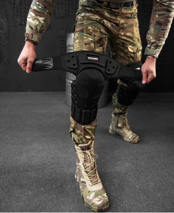 Наколіники Мотозахист наколінники наколенники тактические Wosawe