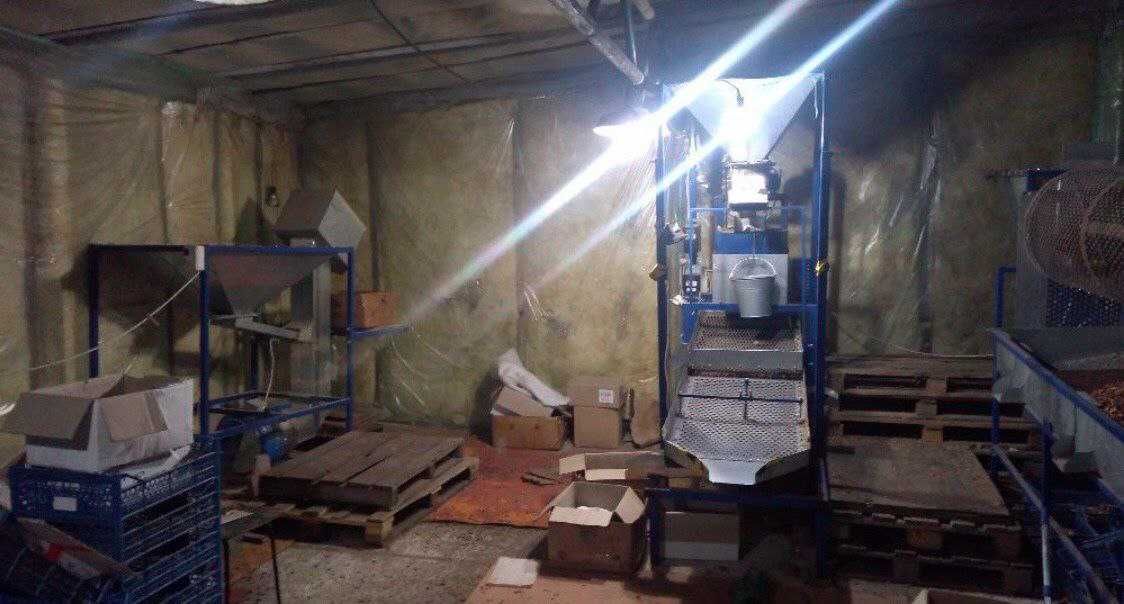Срочно продам б/у оборудование для переработки ореха ("комплекс")