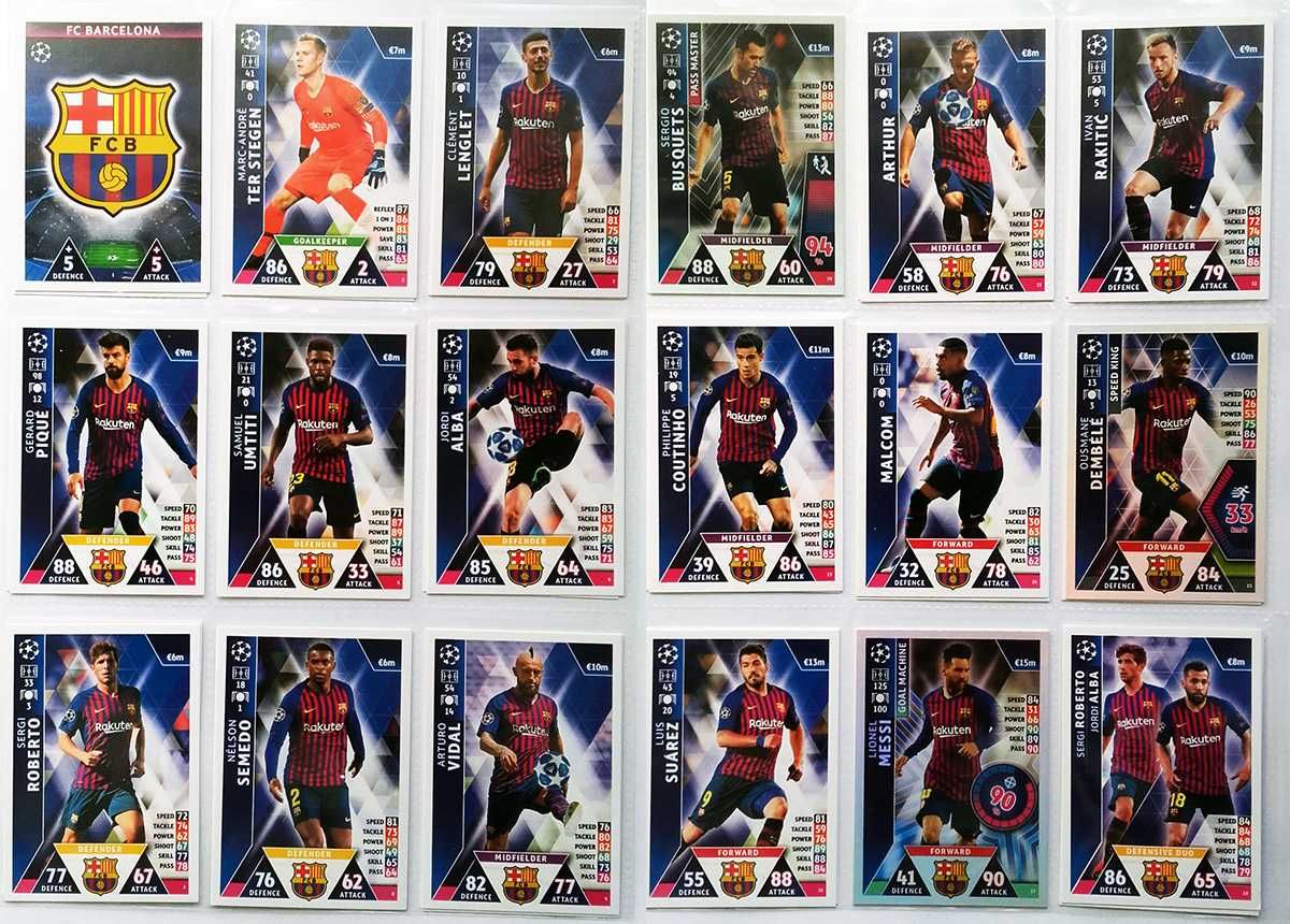 Cartas Futebol Benfica FC Porto Panini Topps Champions