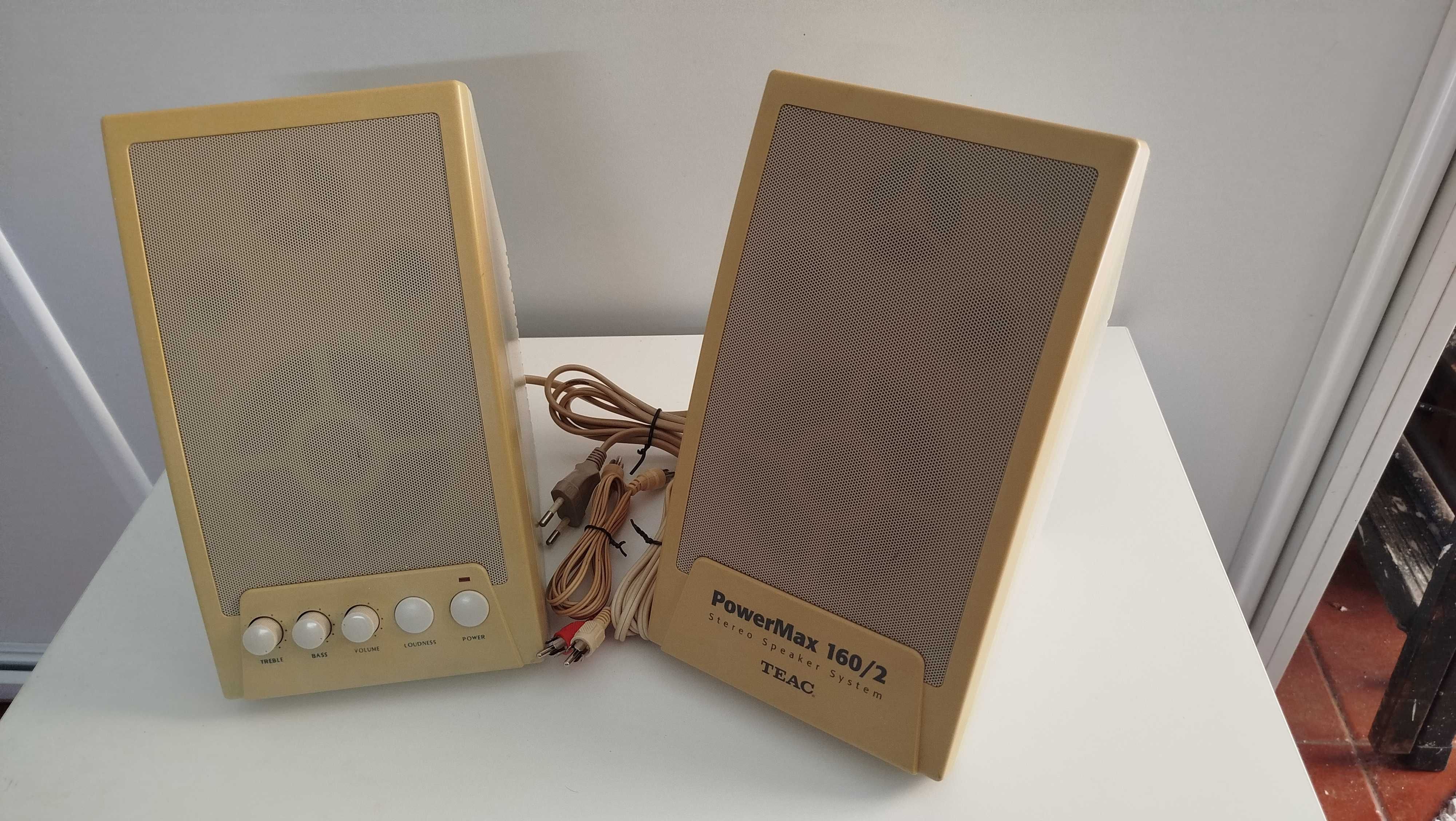 Colunas de som Ativas (Com Amplificador Integrado) TEAC PowerMax 160/2