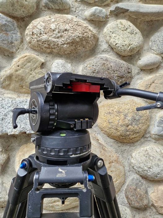 Комплект голови зі штативом Sachtler Studio 7+7 та Panther 150mm