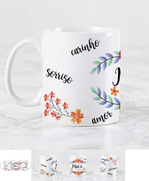 Caneca cerâmica personalizada (Dia da Mãe)