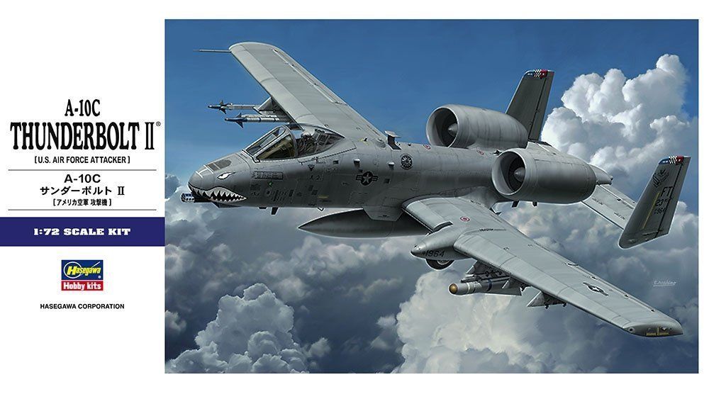 Hasegawa E43 A-10c Thunderbolt II 1/72 model do sklejania