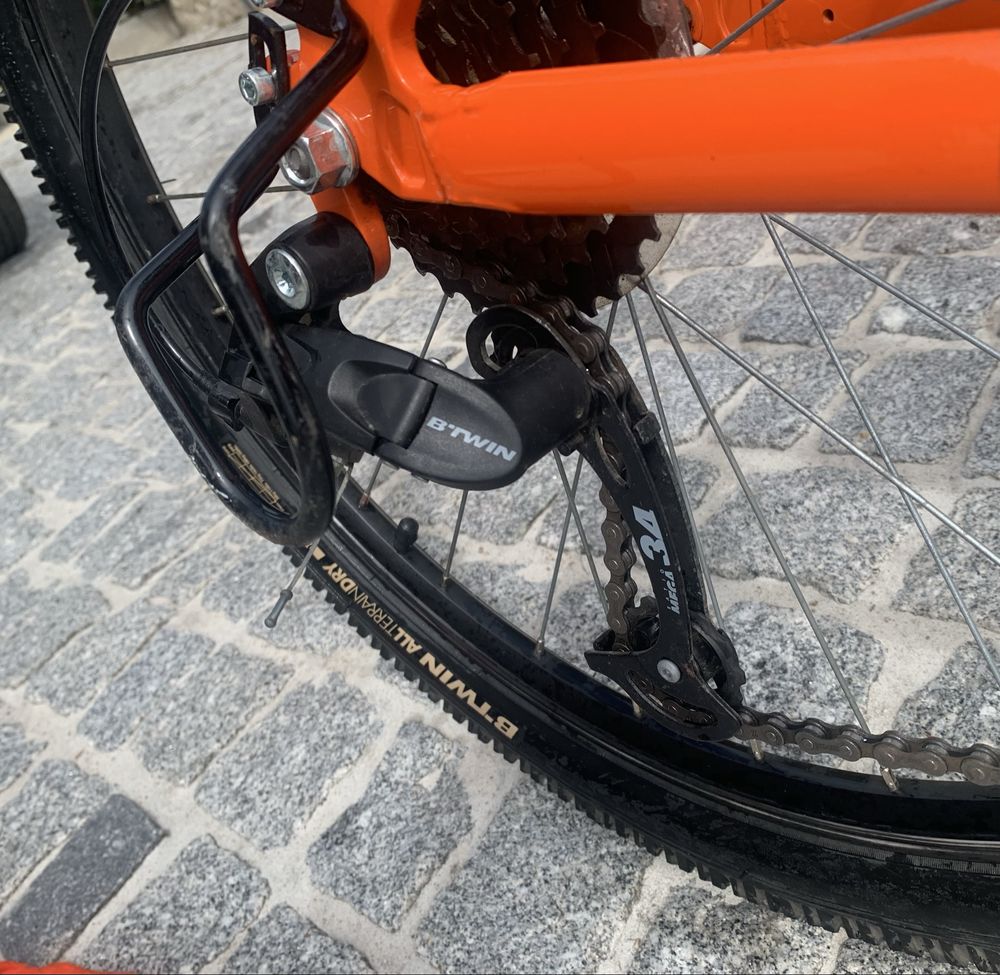 Bicicleta junior Rockrider ST500 nova