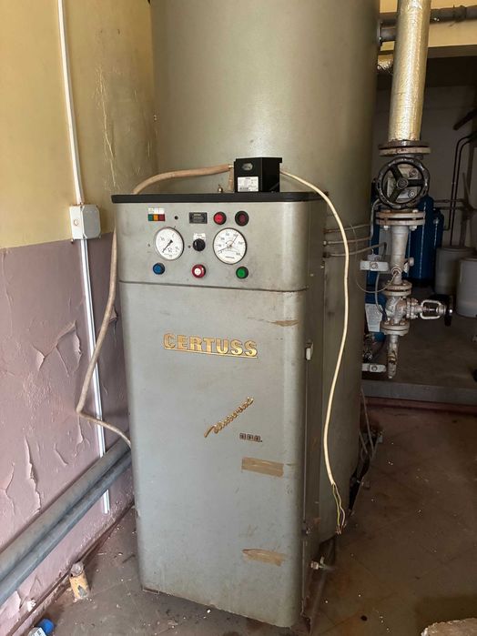 CERTUSS Universal 1000-Kocioł parowy-generator pary+filtry+hydrofory